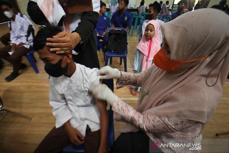 Sasaran vaksinasi COVID-19 remaja Aceh