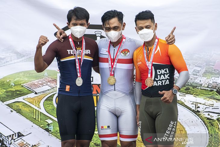 Final Keirin Men Elite Kejuaraan Nasional balap sepeda