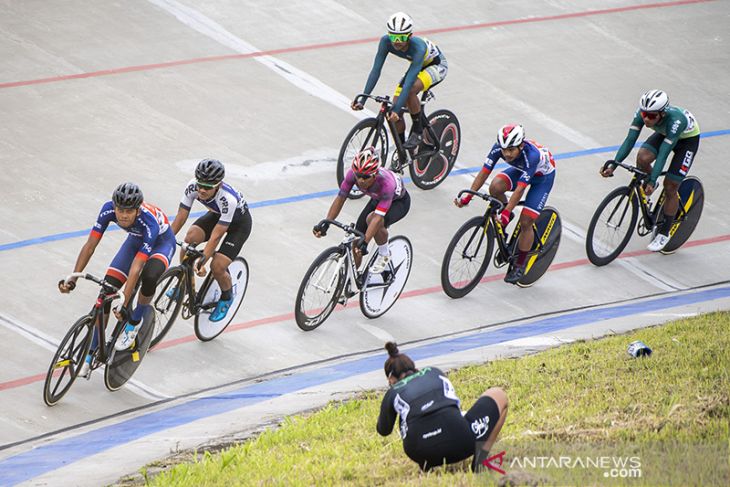 Final Points Race Men Elite Kejuaraan Nasional balap sepeda