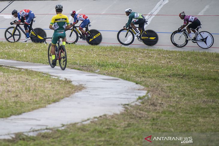 Final Points Race Men Elite Kejuaraan Nasional balap sepeda