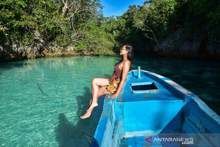 FOTO - Serunya Puteri Indonesia Maluku explore Kepulauan Kei