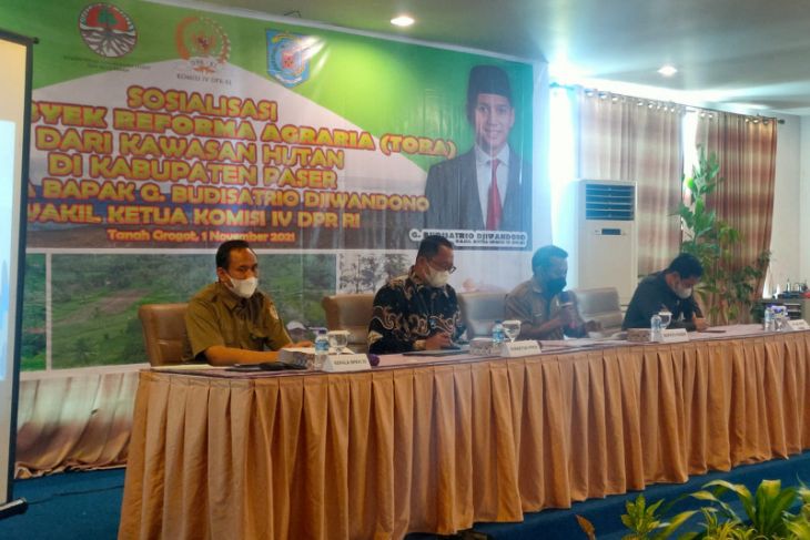 Alokasi program TORA di Paser seluas 49 ribu hektar