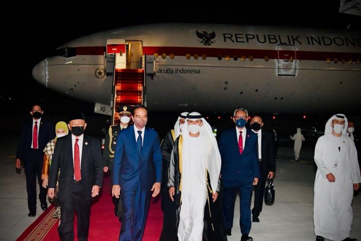 President Jokowi to meet with Abu Dhabi Crown Prince, UAE businessmen