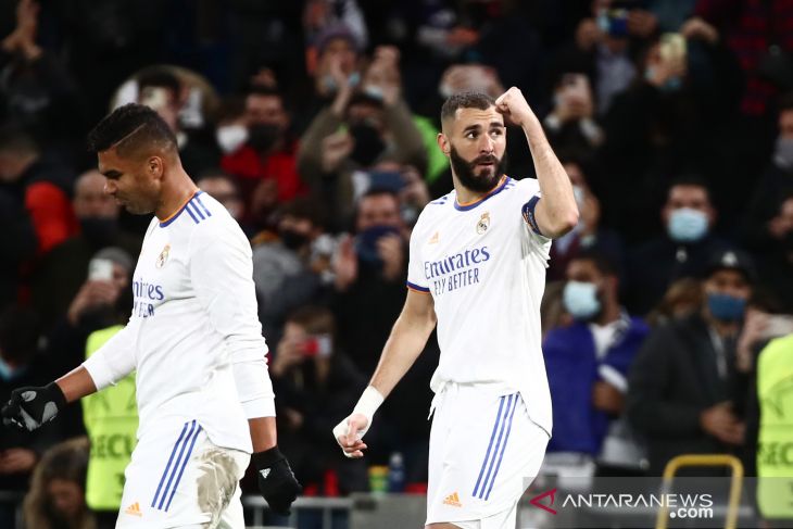 Liga Champions: Dua gol Karim Benzema bawa Real Madrid atasi Shakhtar Donetsk 2-1