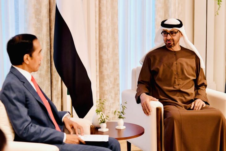 Presiden  undang Pangeran Mohammed Bin Zayed   ke KTT G20 di Indonesia