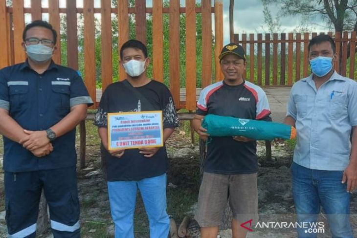 PT Timah bantu Pokdarwis majukan wisata camping Pantai Serdang