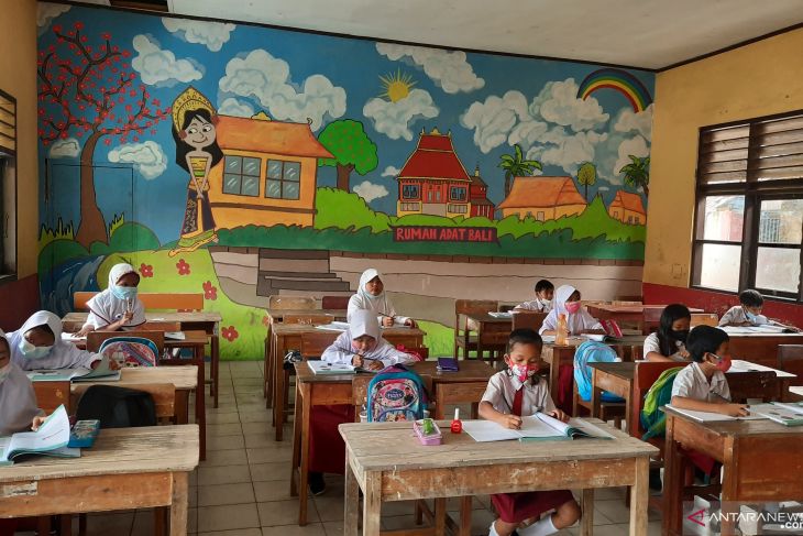 Mayoritas sekolah negeri di Kabupaten Tangerang telah jalani PTM terbatas