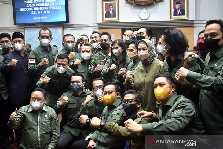 DPR setujui Jenderal Andika sebagai calon Panglima TNI