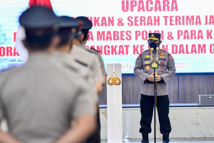 Kapolri minta jajaran lebih peka terhadap situasi di lapangan