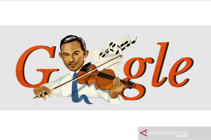 Google Doodle tampilkan Ismail Marzuki pada Hari Pahlawan