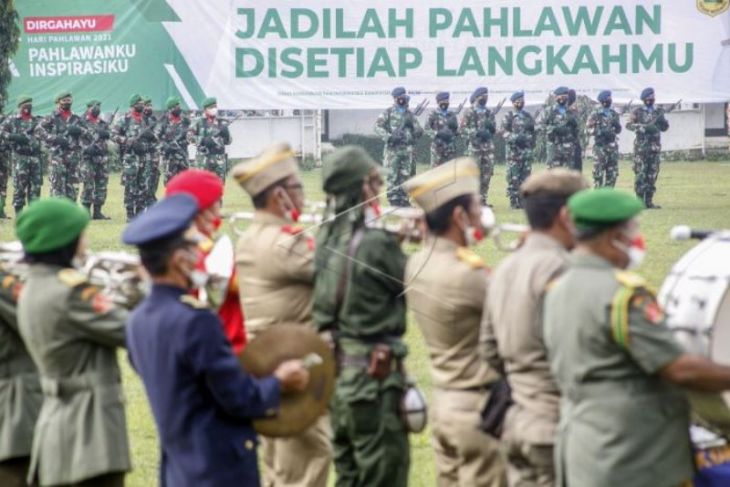 Upacara Hari Pahlawan di Bogor