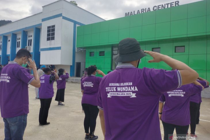Malaria Center Teluk Wondama Diresmikan di Puncak HKN 2021