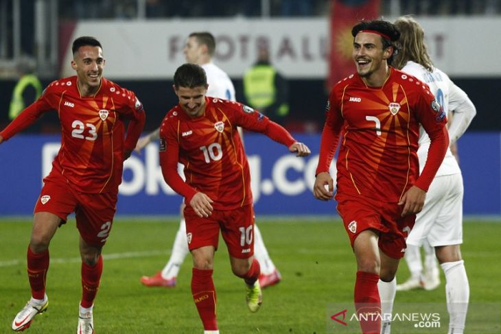 Masuk fase playoff Piala Dunia 2022, Makedonia Utara di ambang sejarah