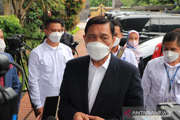 Menko Marves hadiri mediasi di Polda Metro Jaya
