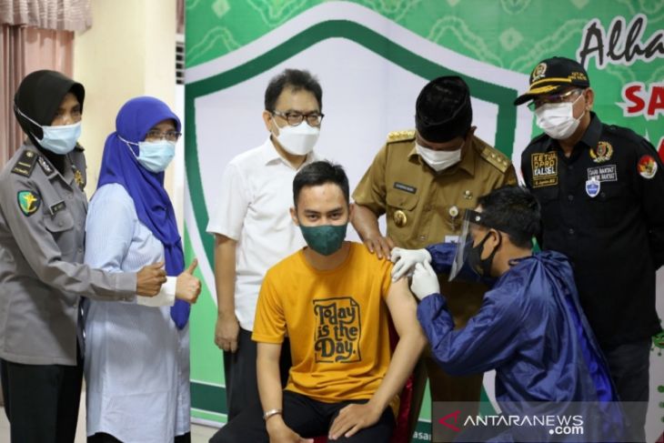 Gubernur Kalsel apresiasi gerakan vaksinasi di UIN Antasari Banjarmasin