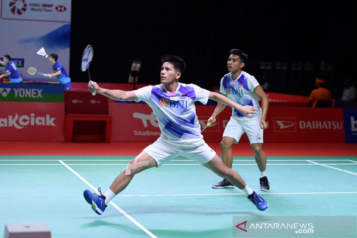 Ganda putra Pram/Yere melaju, The Daddies terhenti di 16 besar Indonesia Masters