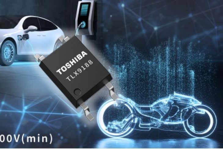 Toshiba releases its first 200v transistor output automotive photocoupler