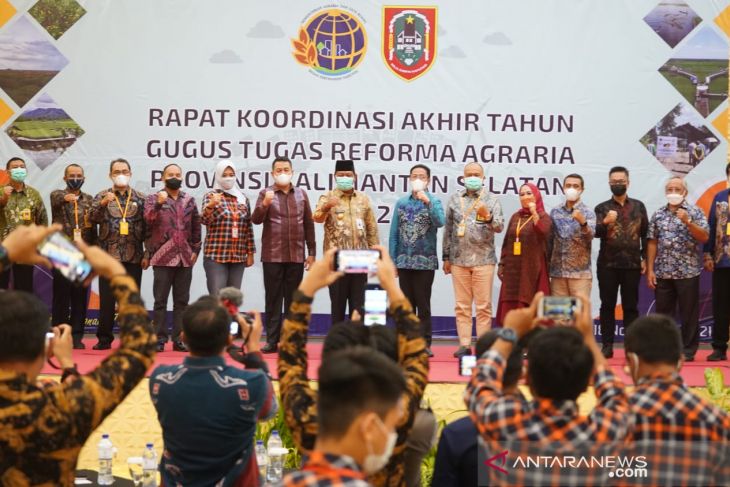 Gubernur Kalsel dukung percepatan reforma agraria