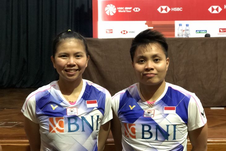 Greysia/Apriyani terhenti di perempat final Indonesia Masters