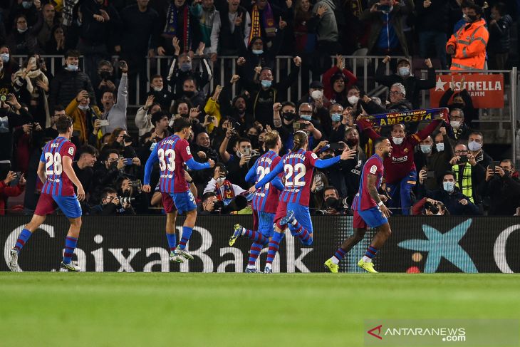Liga Spanyol: Barcelona mulai era Xavi dengan menang tipis 1-0 atas Espanyol