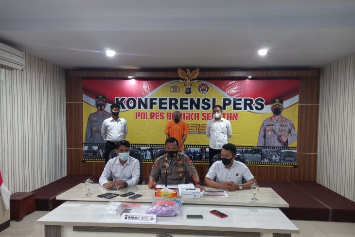 Polres Bangka Selatan tangkap pelaku pelanggar UU ITE