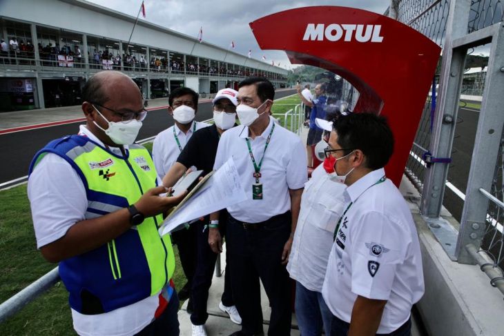 Luhut: Sirkuit Mandalika akan dibuat lebih bagus untuk MotoGP