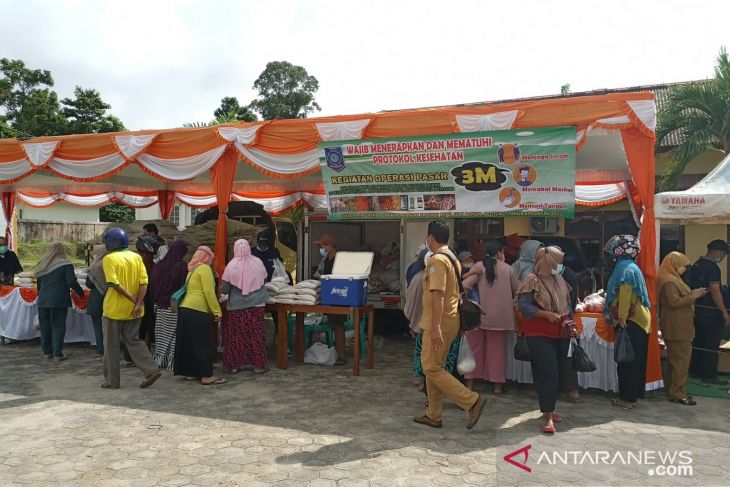 Disperindag Bangka Belitung gelar operasi pasar di Mentok