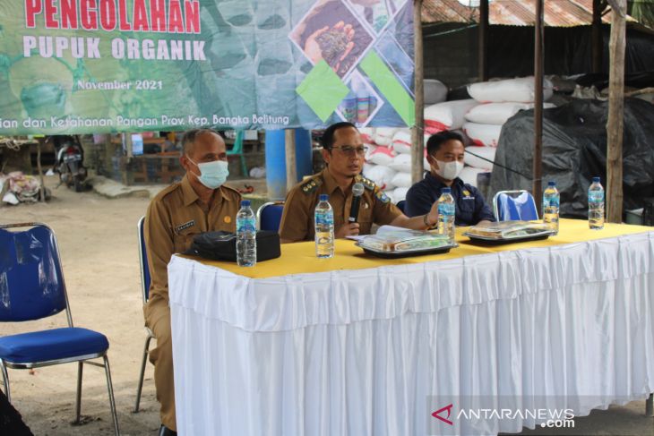 Pemkab Bangka Tengah kembangkan pupuk organik berkelanjutan
