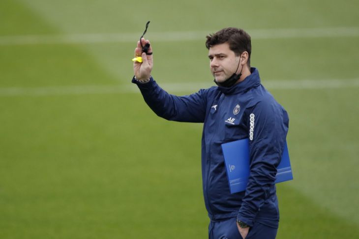 Tak mau dikait-kaitkan dengan MU Pochettino tegaskan PSG tetap prioritasnya
