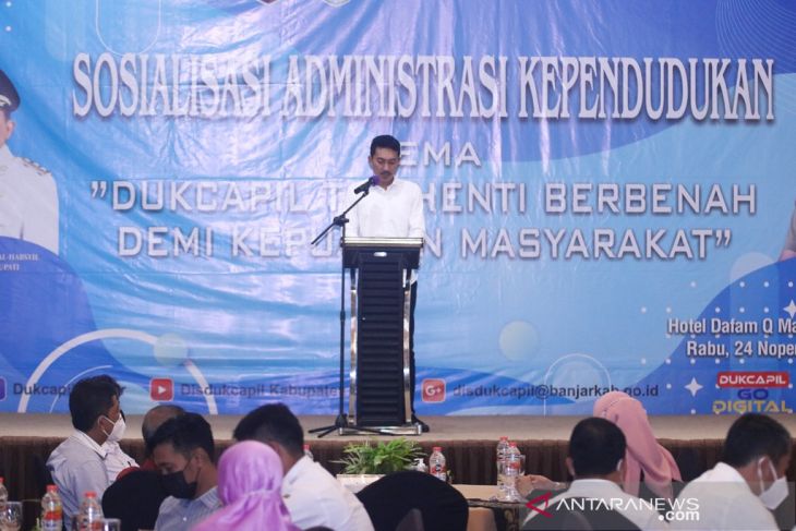 Pemkab Banjar permudah layanan kependudukan