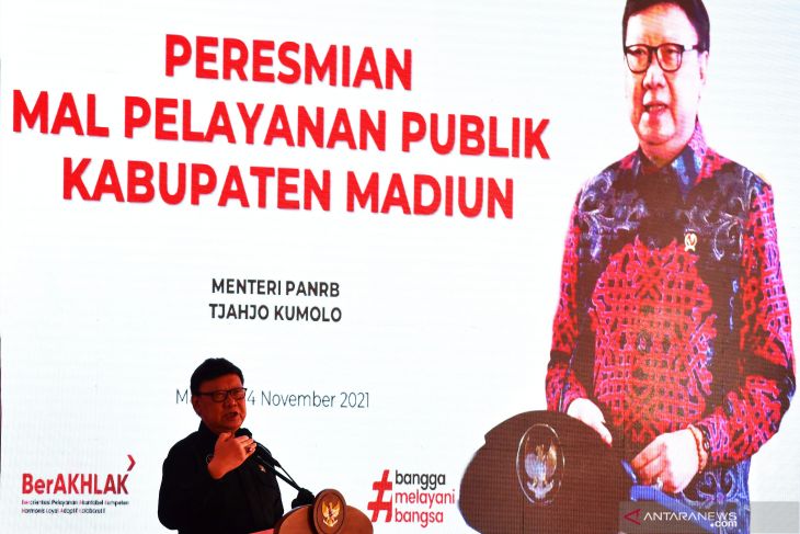 Peresmian Mal Pelayanan Publik Kabupaten Madiun