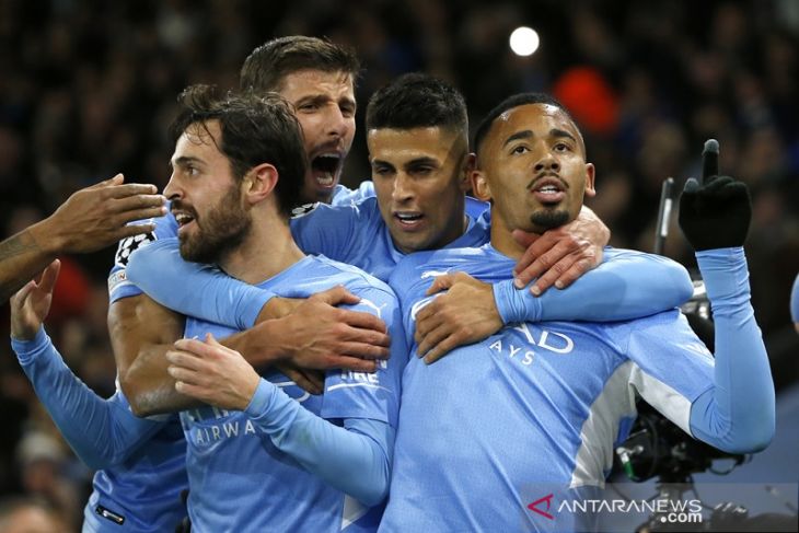 Liga Champions - Manchester City bekuk PSG, tapi keduanya lolos ke babak 16 besar