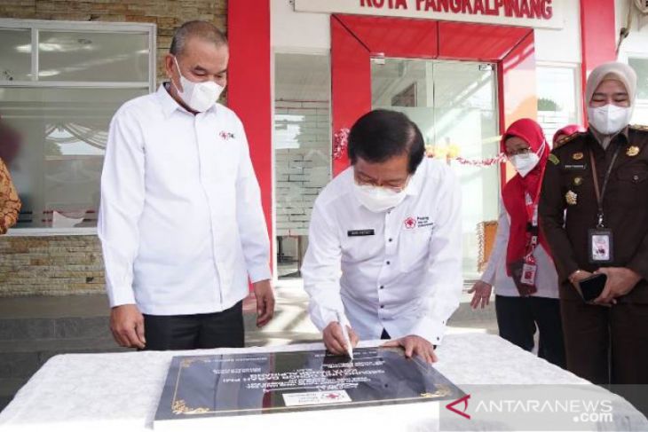 Wakil Gubernur Bangka Belitung Resmikan Gedung PMI Kota Pangkalpinang