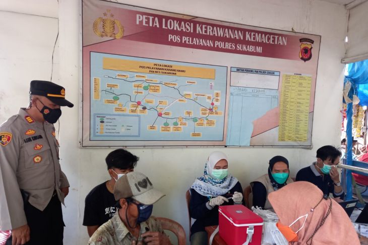 14 ribu vaksin COVID-19 disebar serentak di Kabupaten Sukabumi