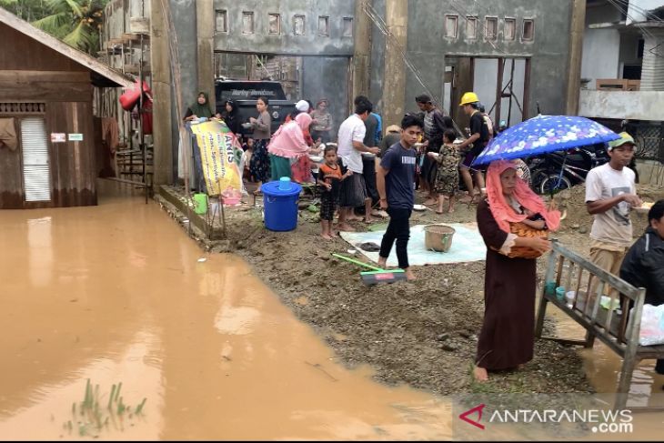 Banjir kembali rendam puluhan desa di Balangan