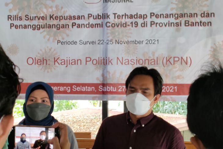 Hasil survei, Pemprov Banten berhasil tangani pandemi COVID-19