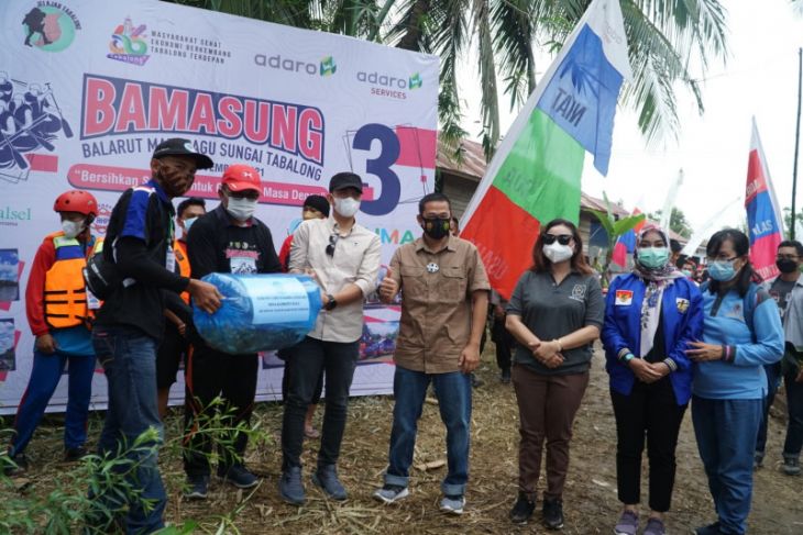 Dukung Balarut Maharagu Sungai, PT SIS turut kampanyekan pemeliharaan lingkungan