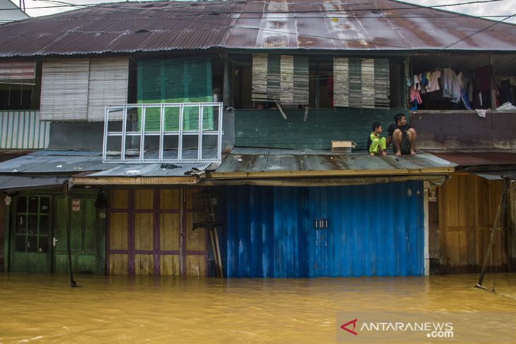 Banjir Kembali Rendam Kabupaten Hulu Sungai Tengah