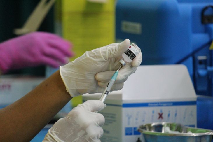 Penerima vaksin lengkap capai 95,47 juta jiwa penduduk Indonesia