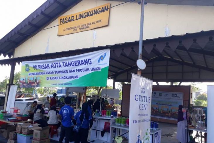 Bantu warga di masa pandemi, PD Pasar Tangerang gelar bazar di 15 titik