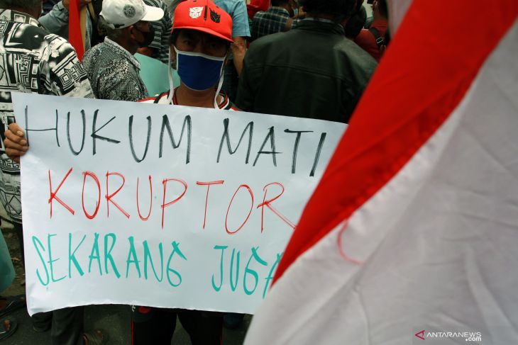 Aksi Jelang Hari Anti Korupsi