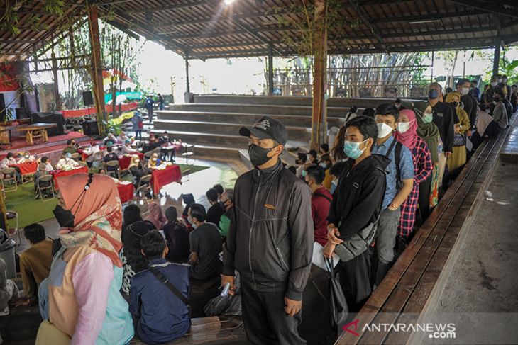 Capaian vaksinasi di Jawa Barat 