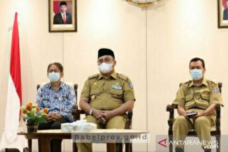 Gubernur Erzaldi terima DIPA dan TKDD TA 2022 dari Presiden RI