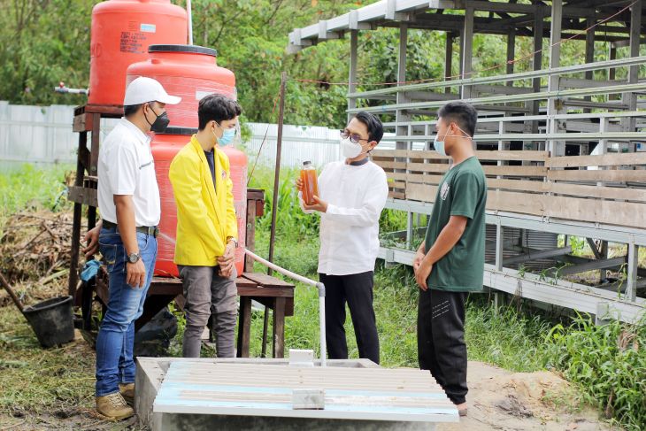 Zero waste Kambitin boarding school, produces liquid fertilizer