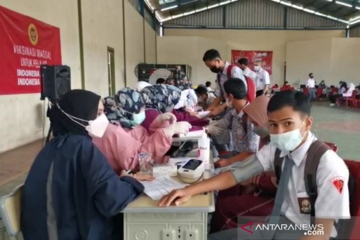 BIN Banten tuntaskan vaksinasi pelajar di sejumlah sekolah di Kota Cilegon