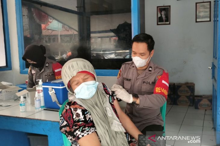 Peserta vaksinasi Polres Rejang Lebong mencapai 16.796 orang