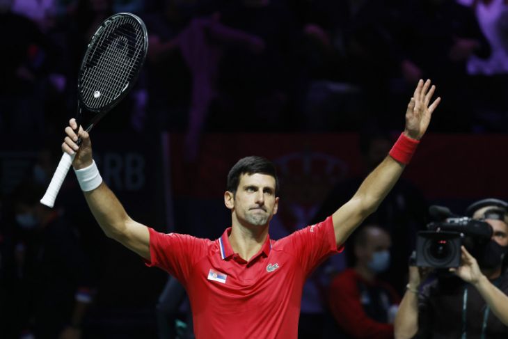 Djokovic bawa Serbia ke semifinal Piala Davis 2021