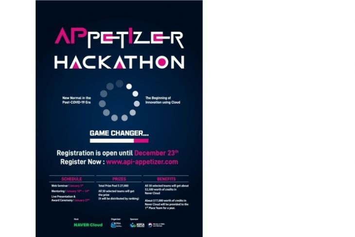 An opportunity to use various Korean APIs, APPETIZER HACKATHON to be held for Southeast Asian region