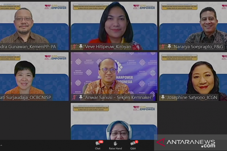 Indonesia Resmi Memegang Presidensi G20 2022 Inisiatif Konkret Mendorong Kesetaraan Gender Dunia Kerja