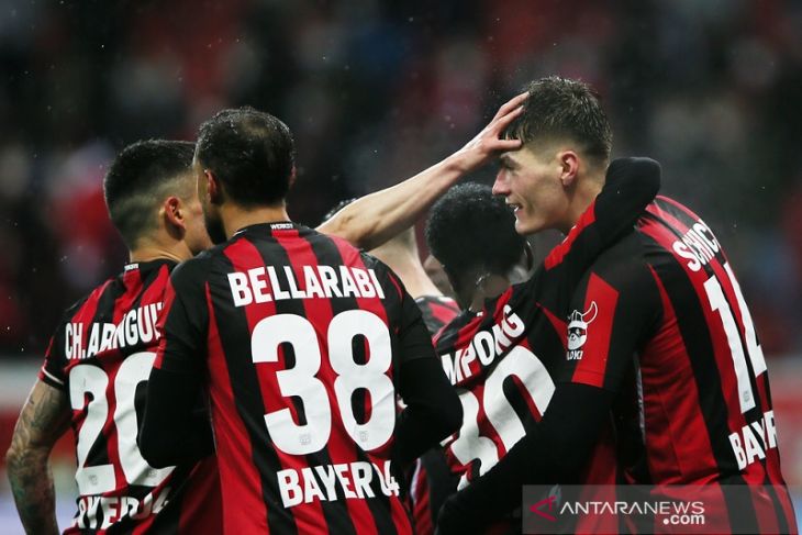 Leverkusen pesta gol lawan juru kunci, Wolfsburg dan Frankfurt kalah